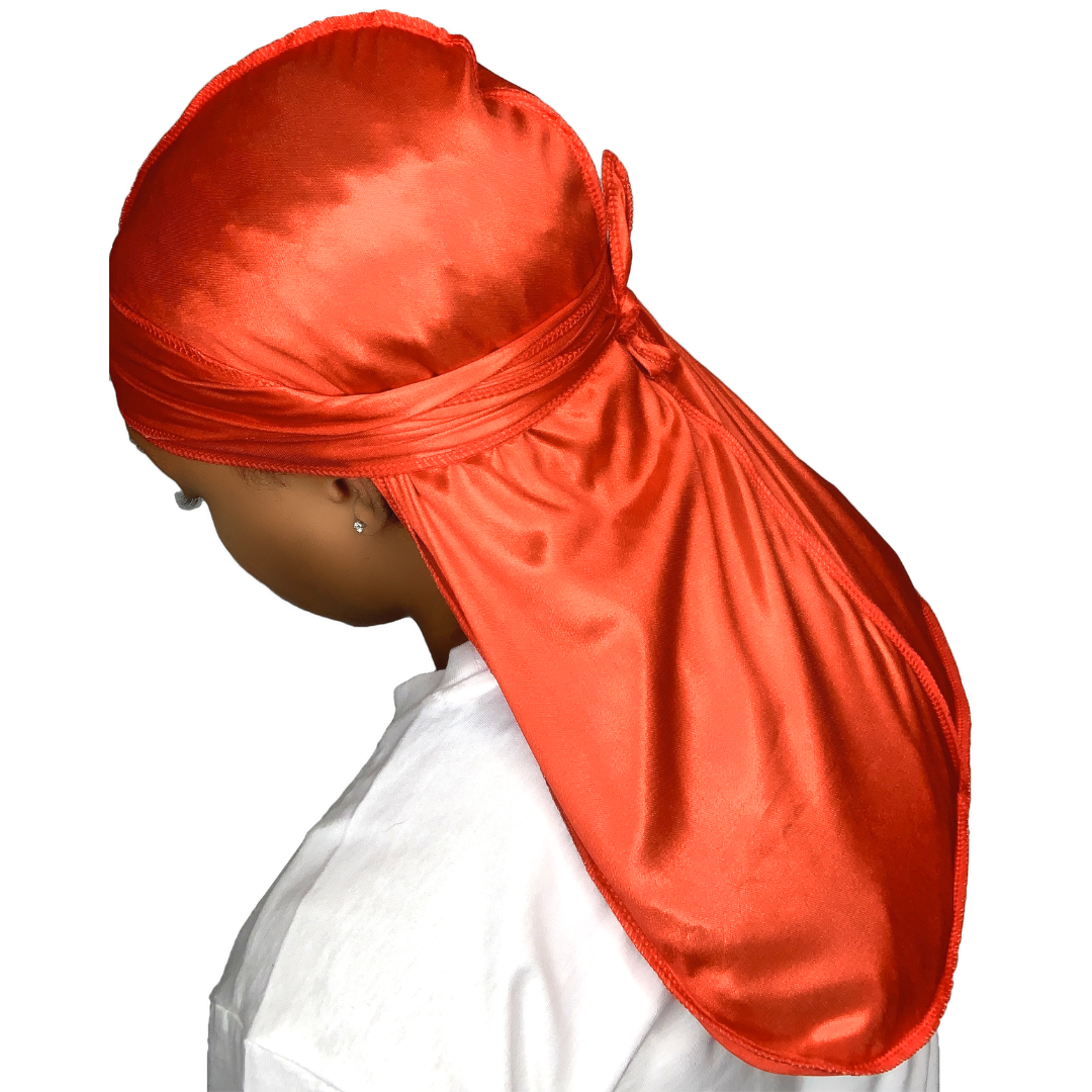 Black Silky LocRag - Durag For Locs